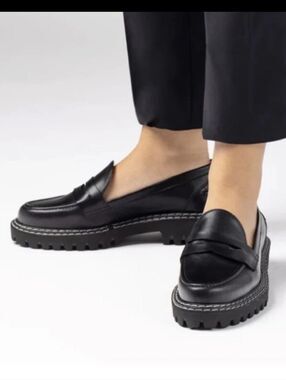 Jon Josef Penny Loafers Preppy Calf Leather Old Money Elevated Quiet Luxury